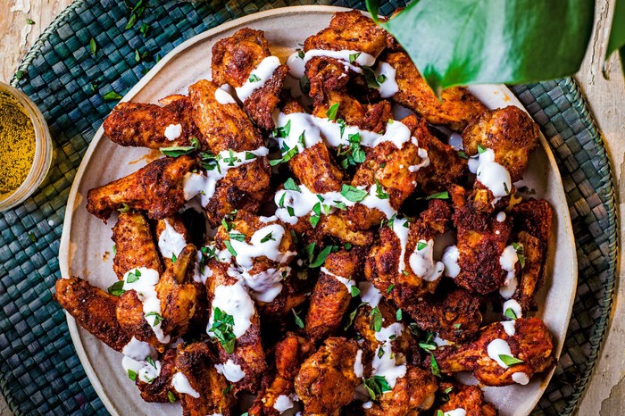 Chilli Chicken Wings Recipe with Yogurt