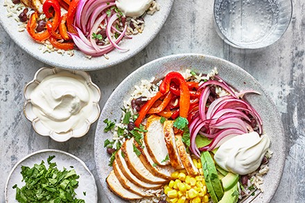 Chicken burrito bowl