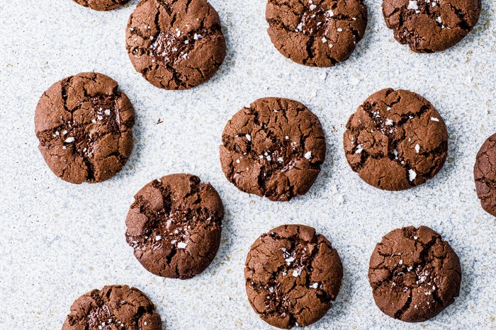 Olive Oil Cookies with Dark Chocolate