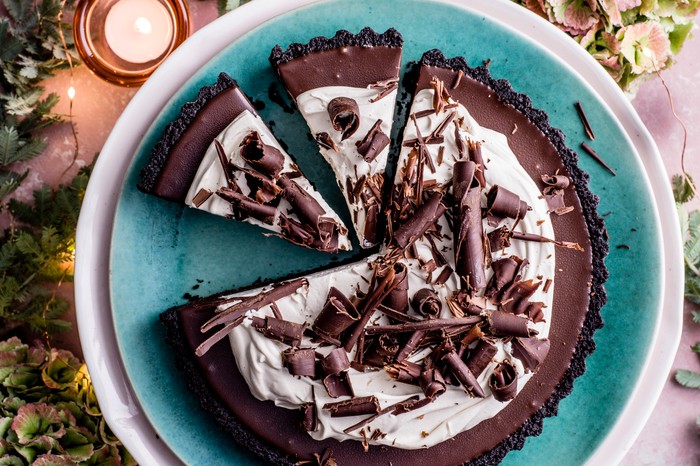 No-Bake Chocolate Tart with PX Sherry No-Bake Chocolate Tart with PX Sherry