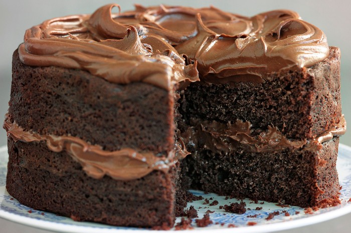 Easy Chocolate Fudge Cake Recipe Choco