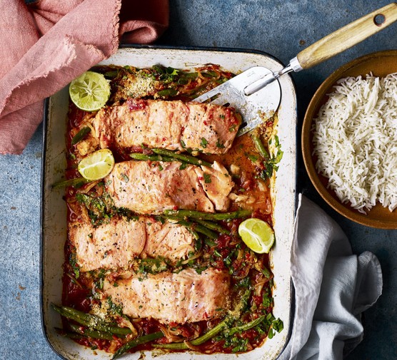 Easy Baked Salmon Recipe With Asparagus Easy Baked Salmon Recipe With Asparagus