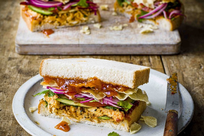 Coronation Chicken Sandwich Recipe