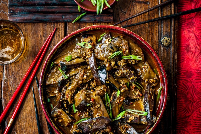 Fish-fragrant aubergines