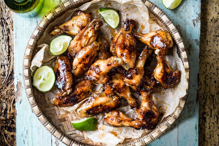 Chicken Wings Recipe with BBQ Fish Sauce Chicken Wings Recipe with BBQ Fish Sauce