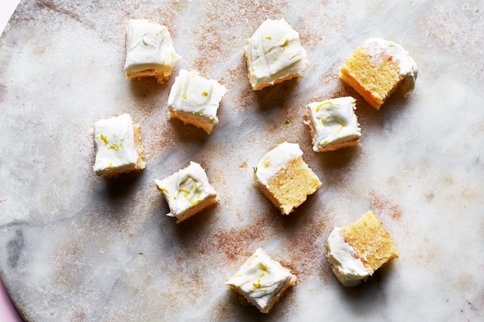 Gin and Tonic Traybake Squares Recipe