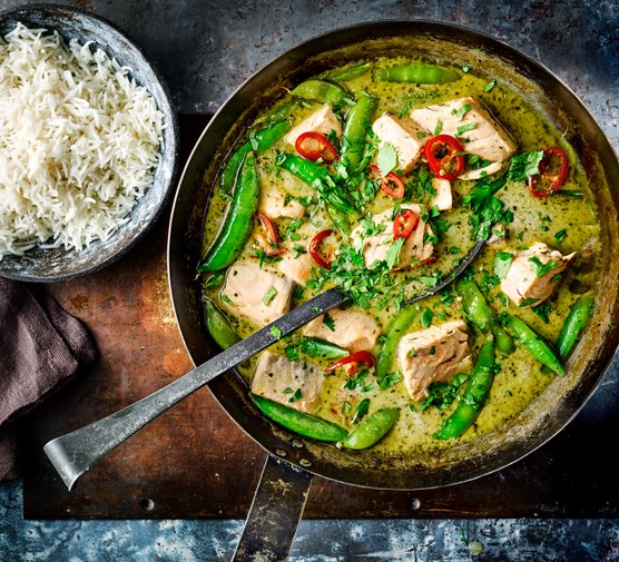 Green Thai Fish Curry