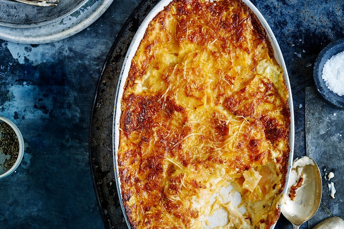 Swede And Gruyère Cheese Gratin