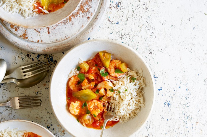 Prawn And Pepper Gumbo