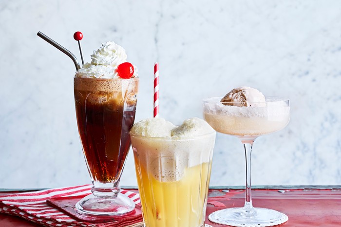 Ice Cream Sundae Recipes Three Ice Cream Float Cocktails