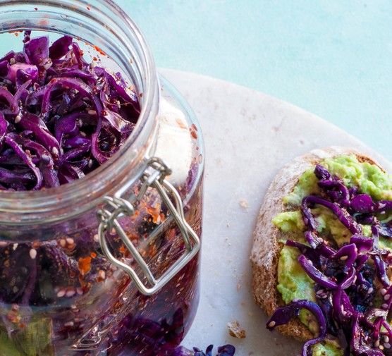 Red Cabbage Kimchi Recipe