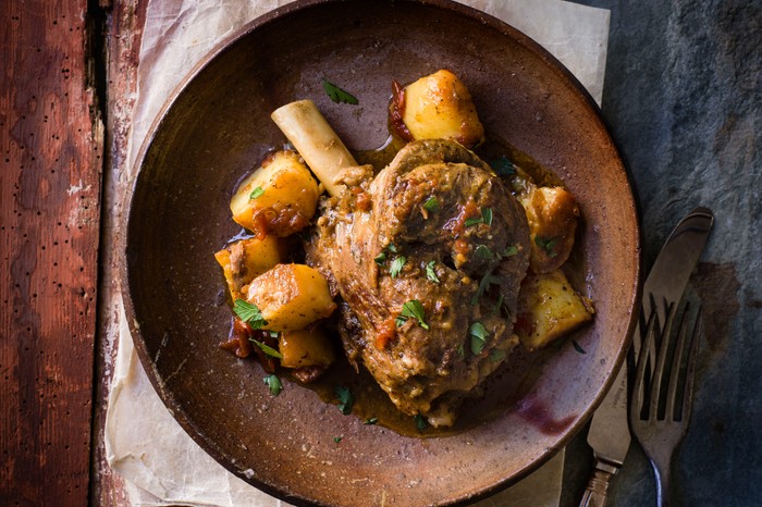 Slow Cooked Lamb Shank Recipe For Lamb Kleftiko