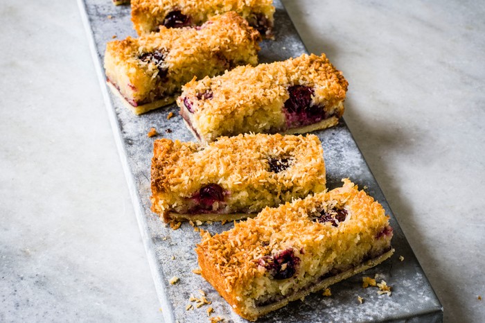 Cherry Bakewell Recipe with Coconut Cherry Bakewell Recipe with Coconut