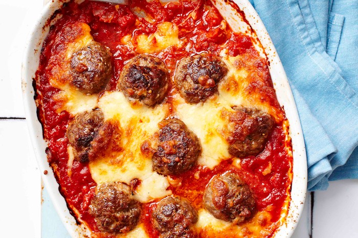 Italian Baked Meatballs Recipe