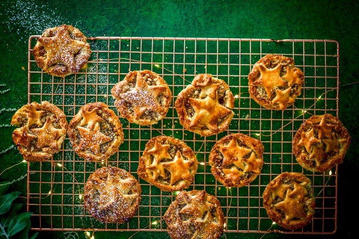 Crumble Topped Mince Pies Recipe with Whisky