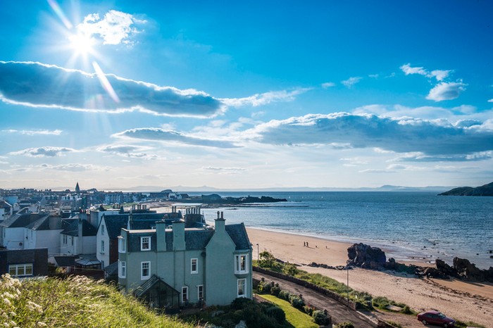 The ancient and picturesque town of North Berwick