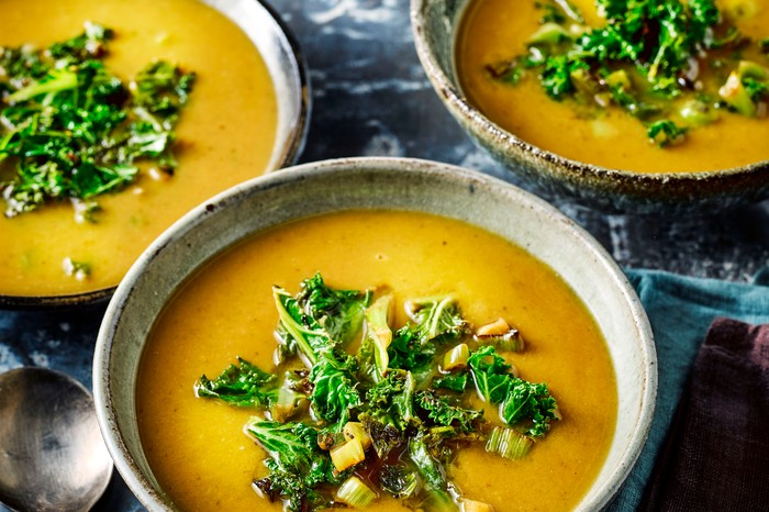 Sweet Potato Soup Recipe with White Miso