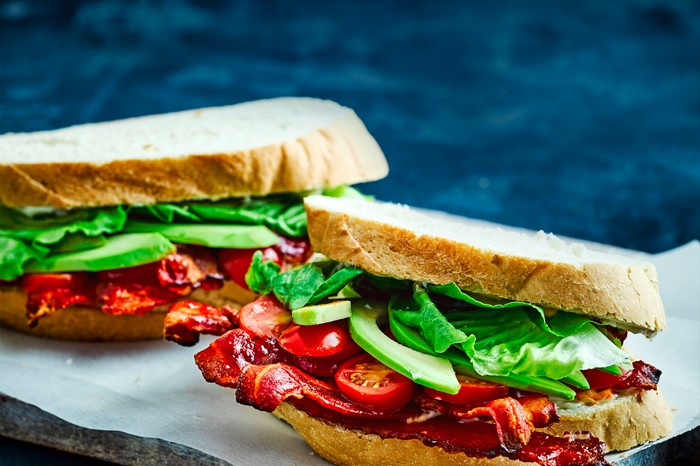 Bacon, Lettuce and Tomato Sandwich Recipe Bacon, Lettuce and Tomato Sandwich Recipe