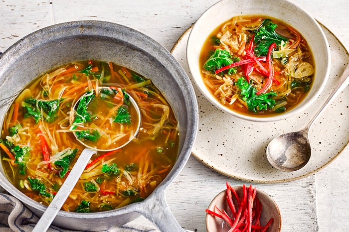 Vegan Miso Soup with Veggies Recipe Vegan Miso Soup with Veggies Recipe