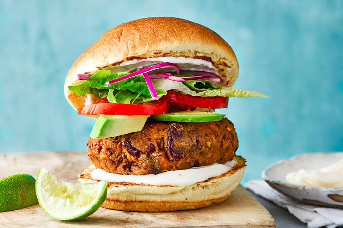 Sweet potato burgers