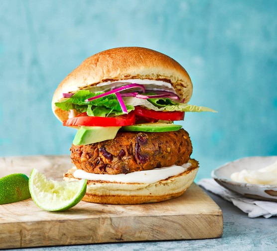 Sweet potato burgers