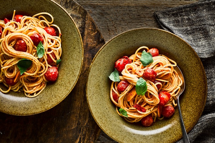 Harissa Spaghetti Recipe