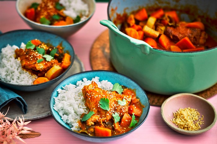 Korean Chicken Stew Recipe with Gochujang