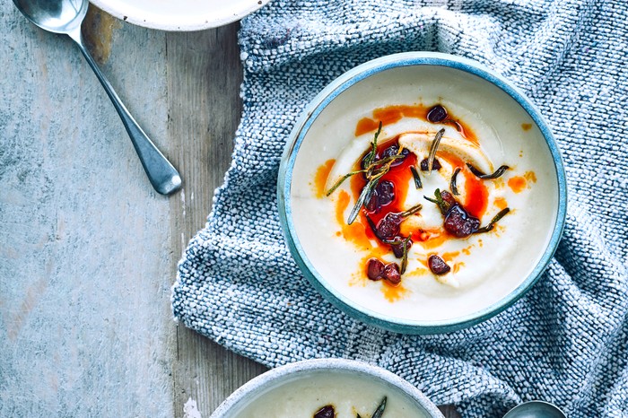 Celeriac Soup Recipe with Chorizo