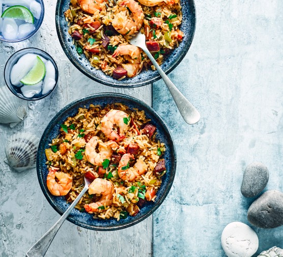 Easy Jambalaya Recipe with Prawns