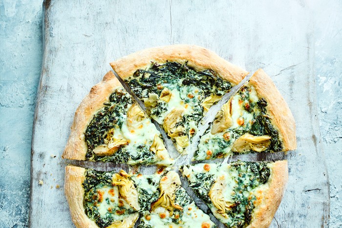 Spinach Artichoke Pizza Recipe