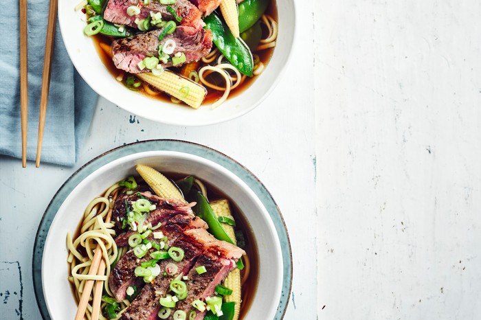 Steak Broth Recipe with Noodles