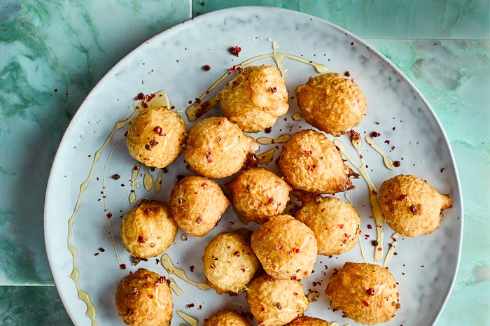 Deep Fried Goat's Cheese Balls Recipe