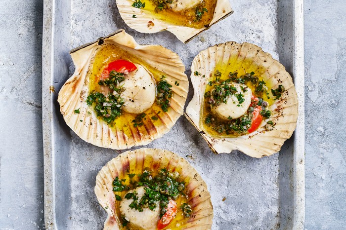 BBQ Scallops in Shell Recipe