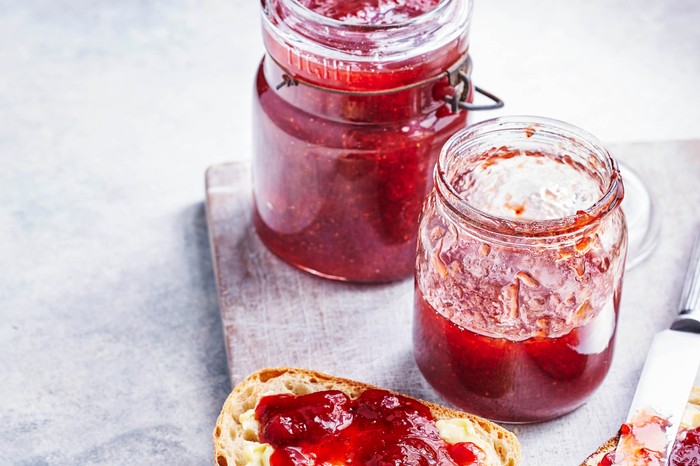 Strawberry Jam with Pimm’s