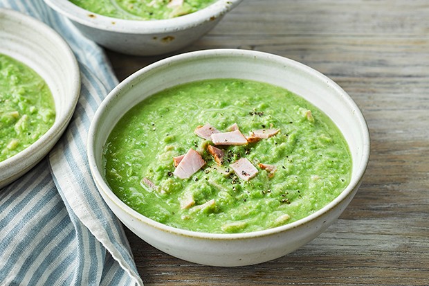 Pea and Ham Soup Pea and Ham Soup in a Bowl