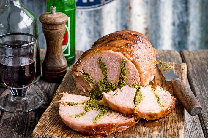 Maryland Stuffed Ham Recipe