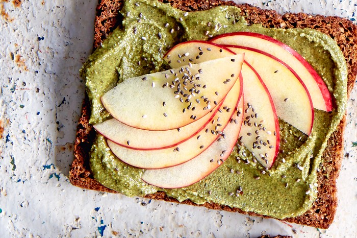 Pumpkin Seed on Rye Bread