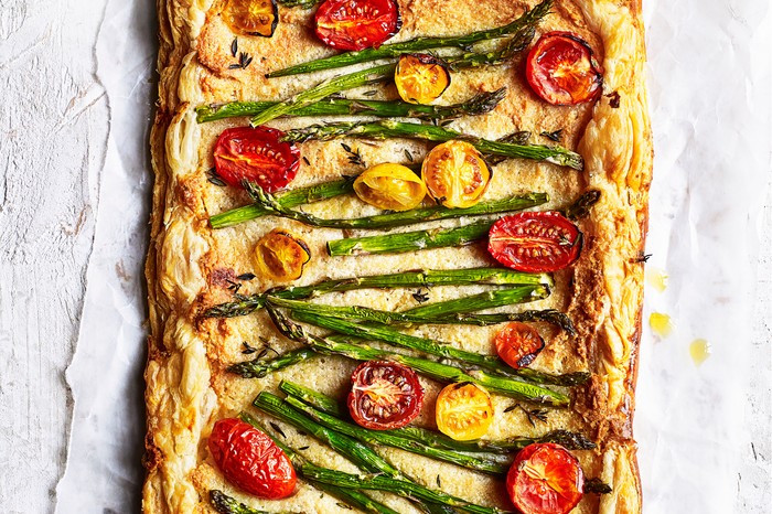 Asparagus and Tomato Tart Recipe