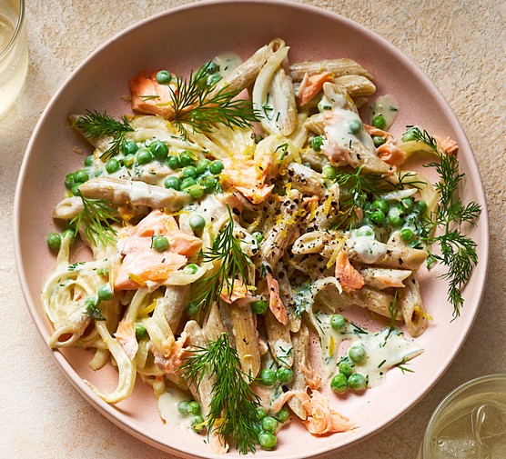 Salmon pasta Salmon pasta