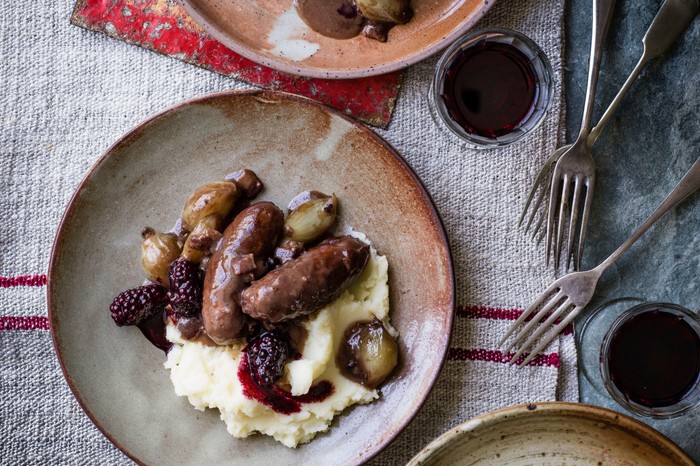 Sausages with Juniper and Bay Recipe