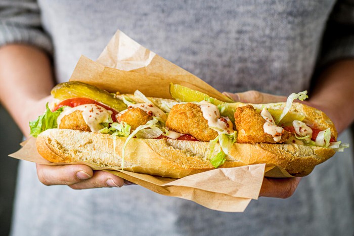 Scampi po’ boy