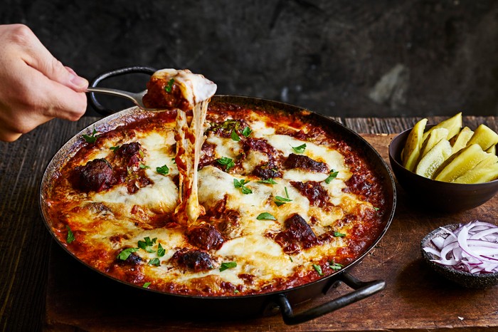 Sloppy Joe Meatball Bake Recipe