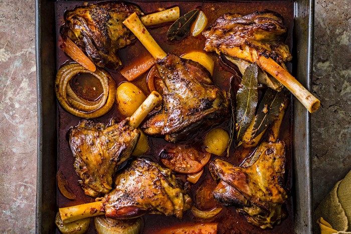Slow-Roasted Lamb Recipe with Wild Oregano Slow-Roasted Lamb Recipe with Wild Oregano