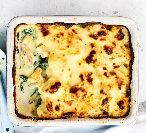 Baked Smoked Haddock and Cheese Gratin Recipe