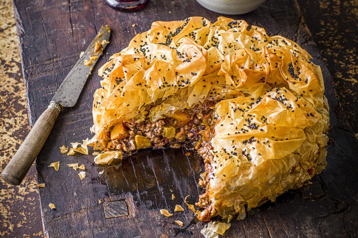 Filo Lamb Pie Recipe