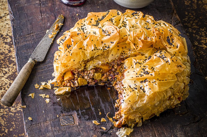 Filo Lamb Pie Recipe Filo Lamb Pie Recipe