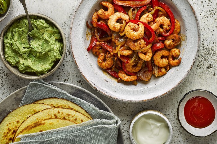 Easy Prawn Fajitas Recipe