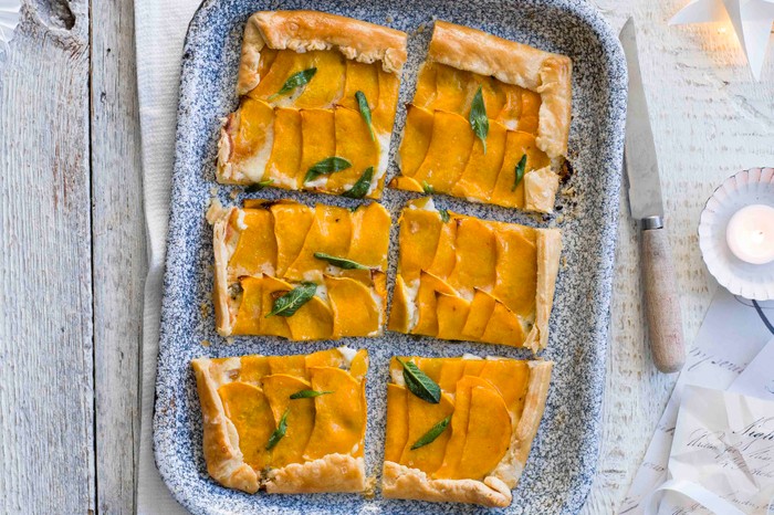 Roasted Butternut Squash and Sage Galette