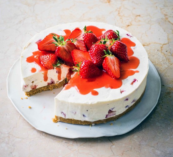 Strawberry cheesecake