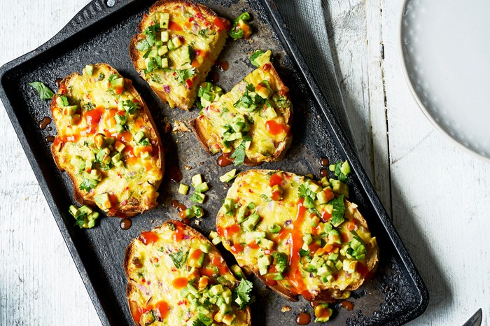 Tex-Mex Cheese on Toast Tex-Mex Cheese on Toast
